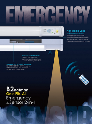 Fanxstar উদ্ভাবনী জরুরী আলো সমাধান: Bridgelux K24 2-in-1 বুদ্ধিমান জরুরী LED ড্রাইভার পাওয়ার সাপ্লাই
